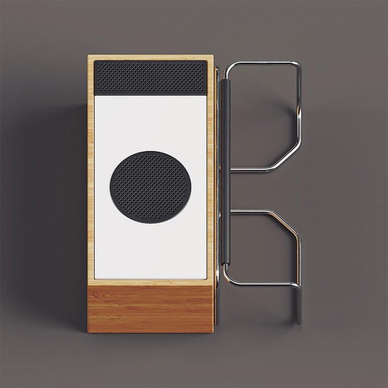 设计师Gao Yang以德国博朗电器为原型创作的字母表