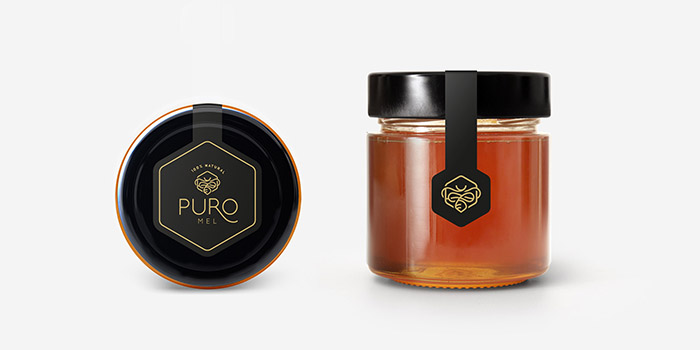 Puro Mel蜂蜜品牌包装设计