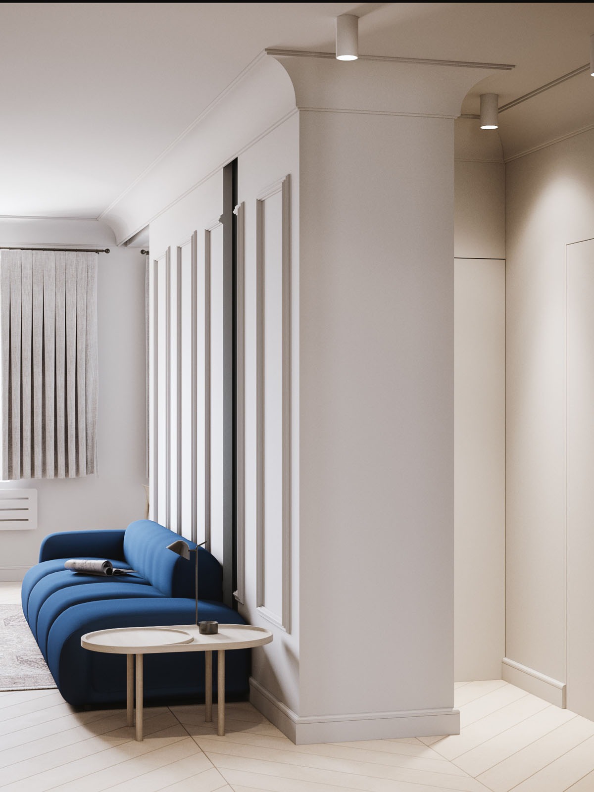 3个简约宁静的北欧风格公寓装修设计