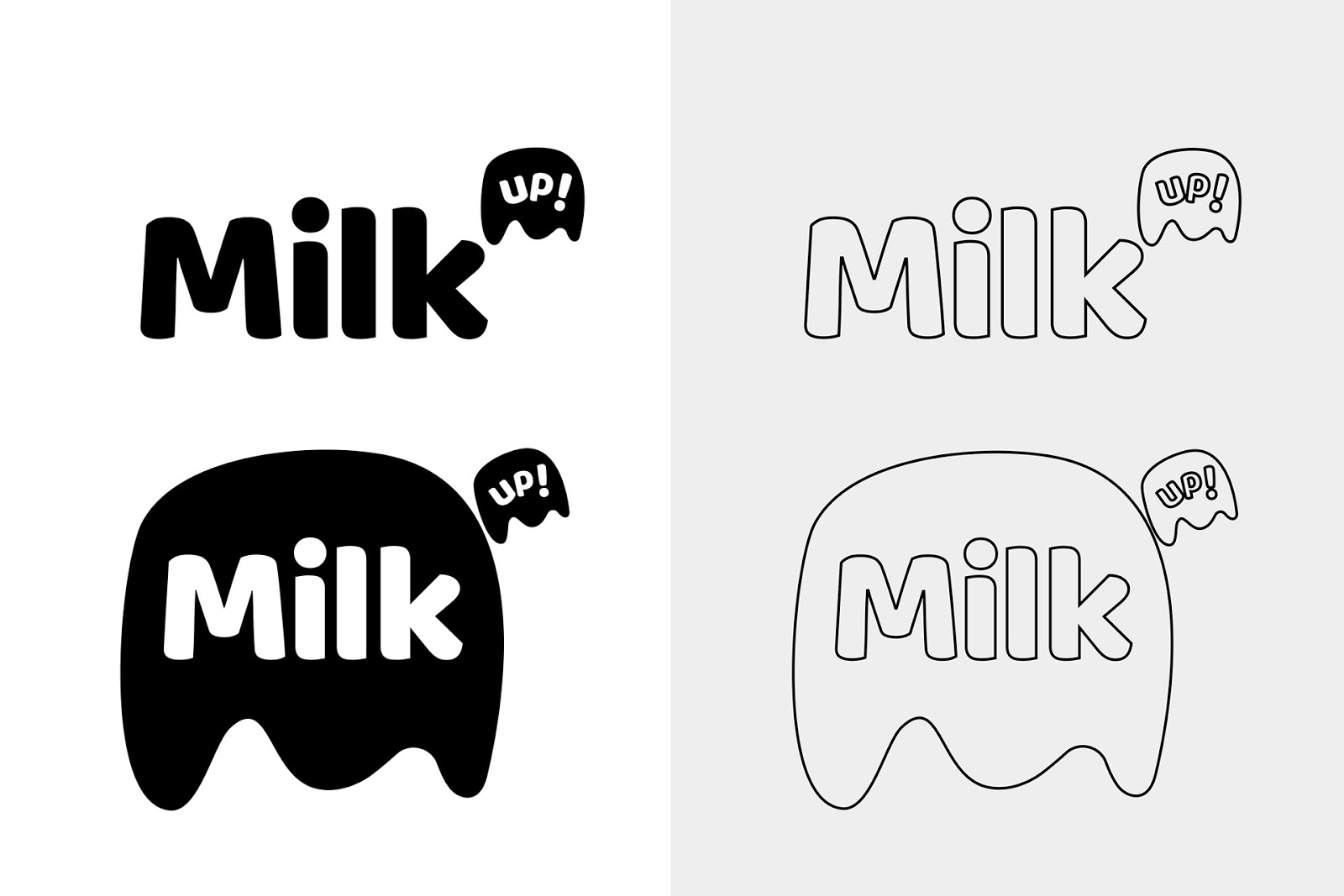 MilkUp!牛奶包装设计