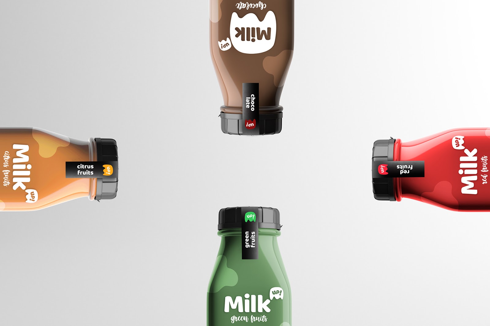 MilkUp!牛奶包装设计