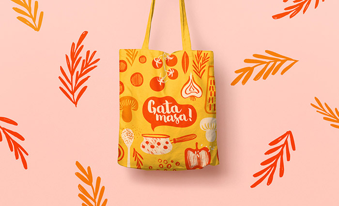 Gata Masa即食快餐包装设计
