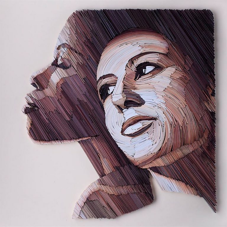 Yulia Brodskaya创意纸雕艺术作品