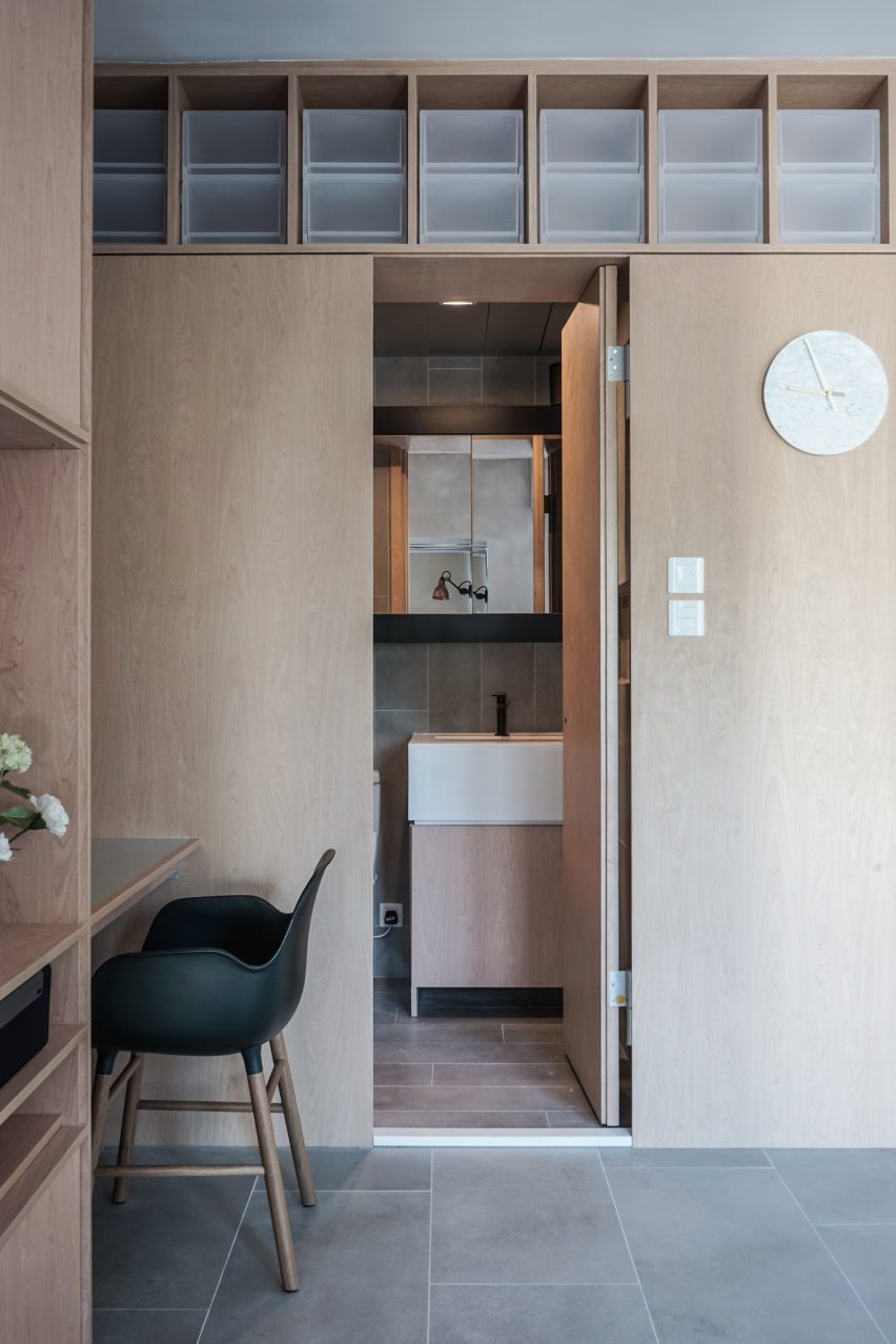 两居改造一居 香港33平米小公寓改造设计
