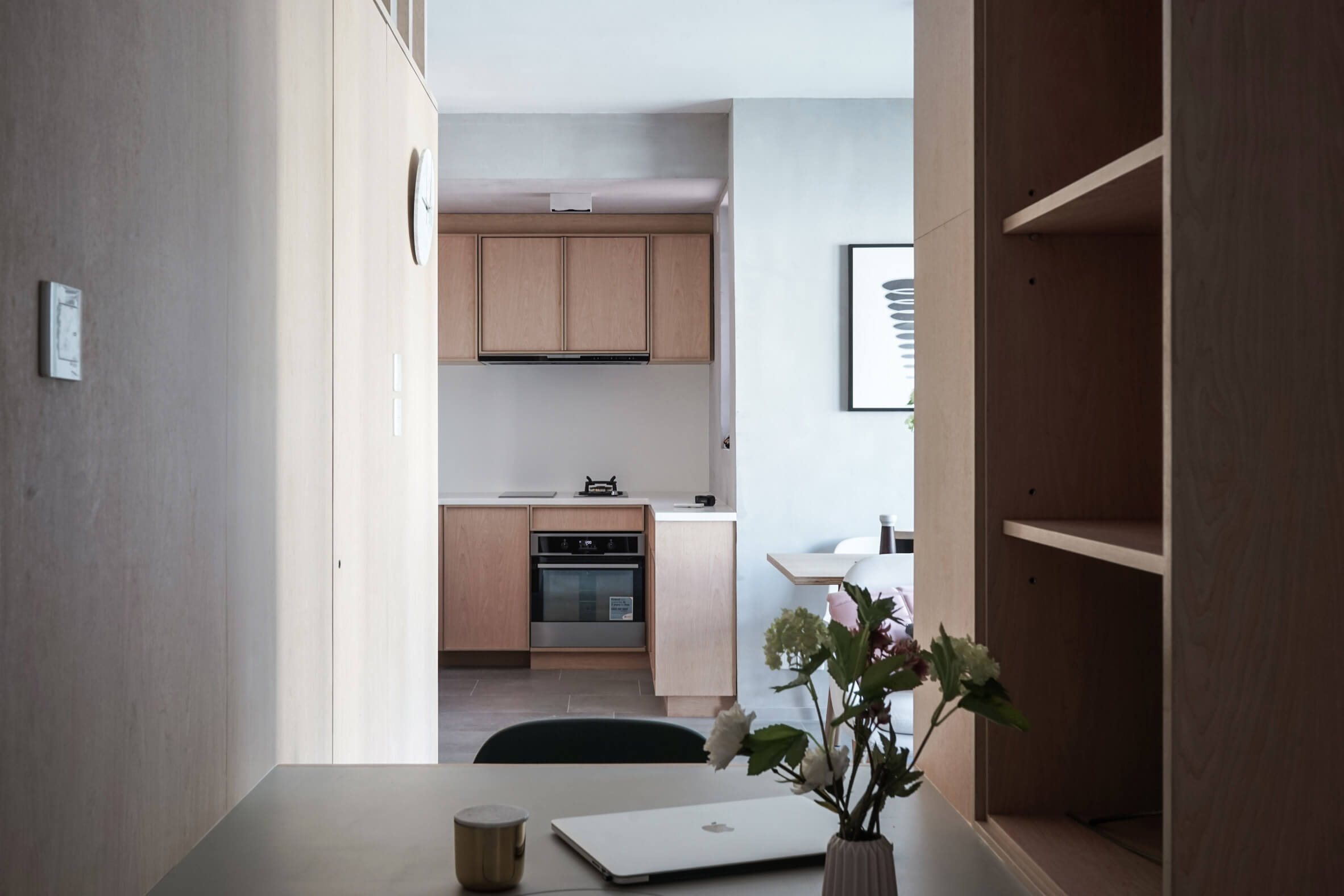 两居改造一居 香港33平米小公寓改造设计