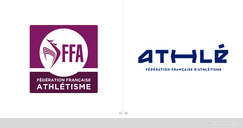 法国田径运动联合会（FFA）启用新LOGO