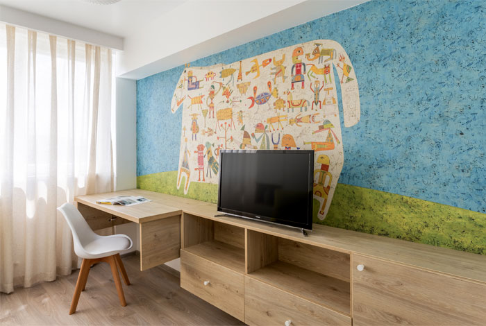 充足的储物空间 罗马尼亚温馨明亮的公寓设计