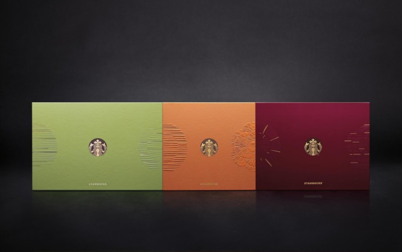 Starbucks星巴克月饼包装设计