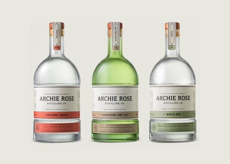 Archie Rose酒包装设计