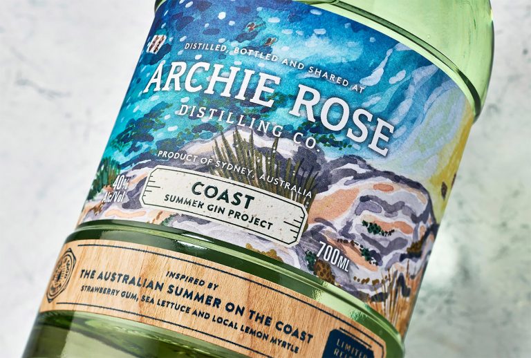 Archie Rose酒包装设计