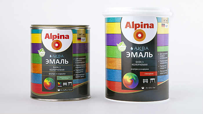 Alpina油漆包装设计