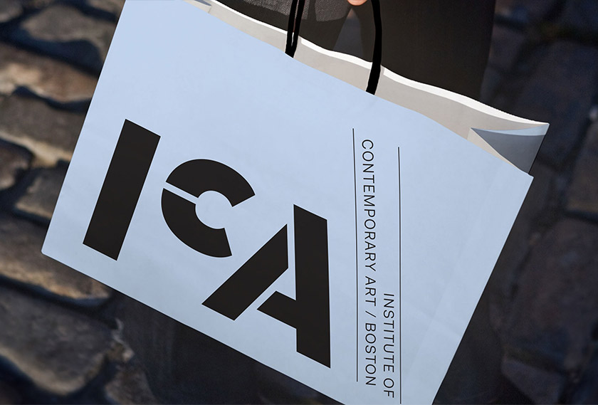 波士顿当代美术馆（ICA）启用全新品牌LOGO