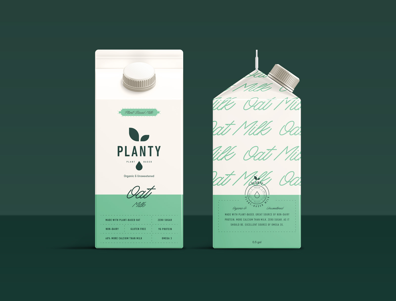 Planty牛奶包装设计