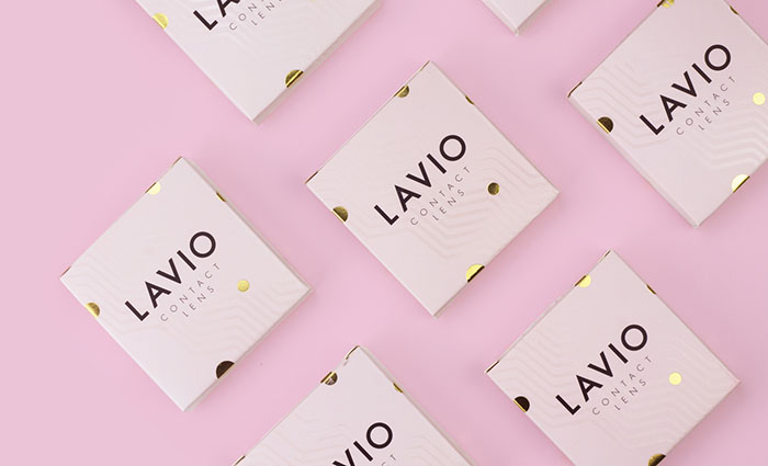 假睫毛品牌Lavio包装设计