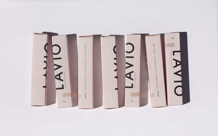 假睫毛品牌Lavio包装设计