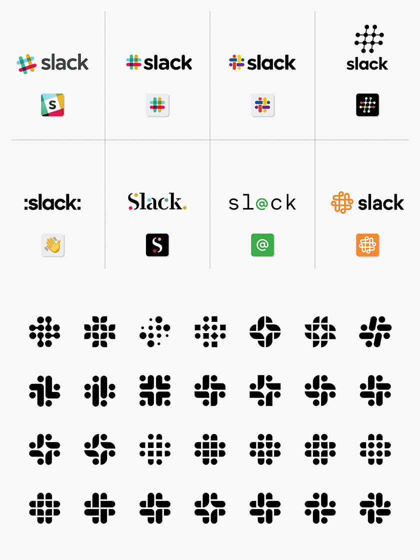 Pentagram为知名团队沟通协作工具 Slack 打造新LOGO