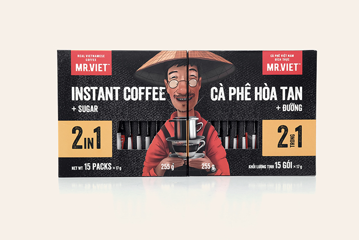 越南Mr.Viet速溶咖啡包装设计