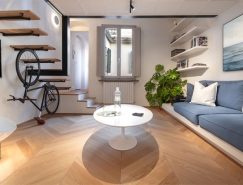 舒適性和功能性兼具的50平米閣樓小公寓