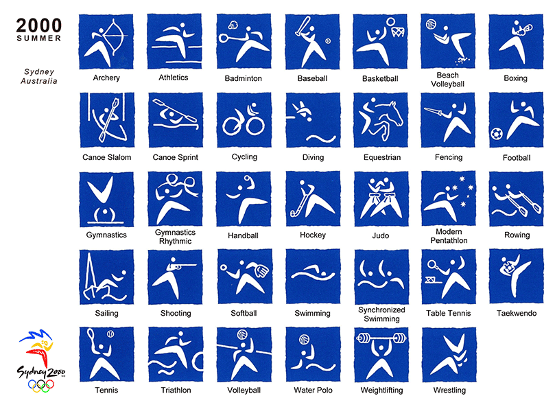 东京奥运会体育图标正式发布