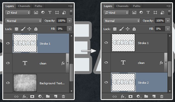 Photoshop制作高反光瓷质文字效果