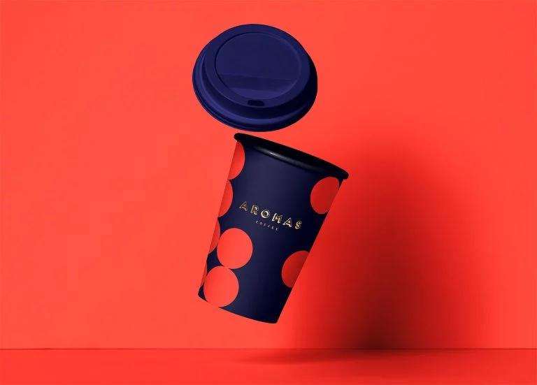 Aromas咖啡品牌和包装设计