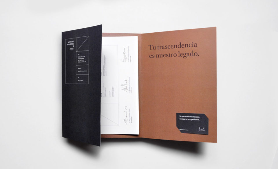 法律和财务咨询公司Manuel Nevárez & Asoc.品牌VI设计