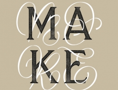Mark van Leeuwen创意英文字体设计