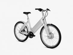 簡潔斯堪的納維亞風輕型電動自行車