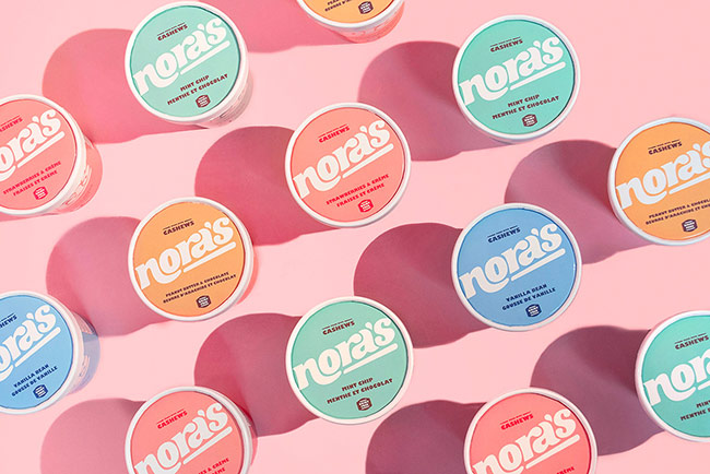 Nora's冰淇淋品牌视觉设计
