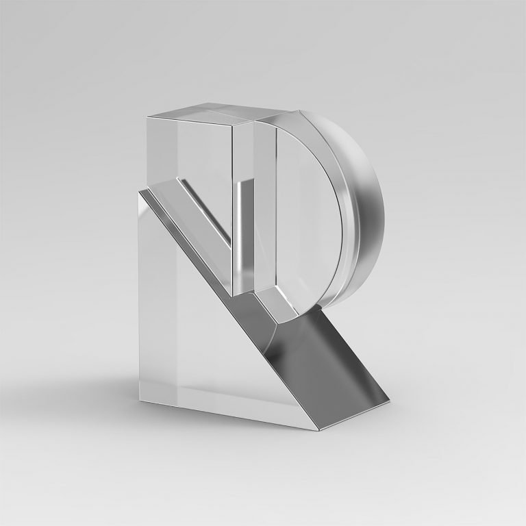 Elmar van Zyl创作3D字母设计