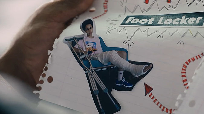 头号粉丝来信: Footlocker耐克篮球鞋广告