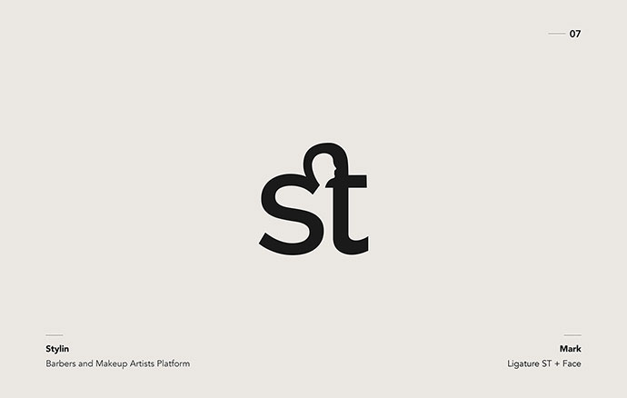 50款巧妙创意的负空间logo设计欣赏