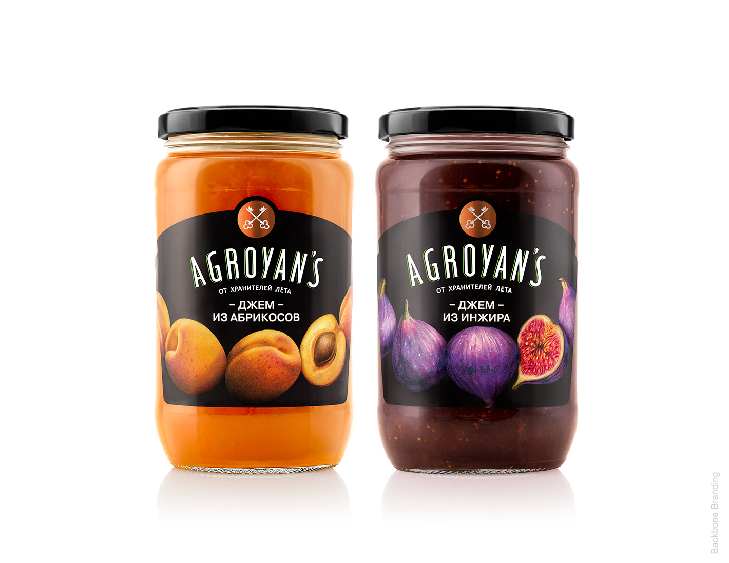 Agroyan’s罐头果酱包装
