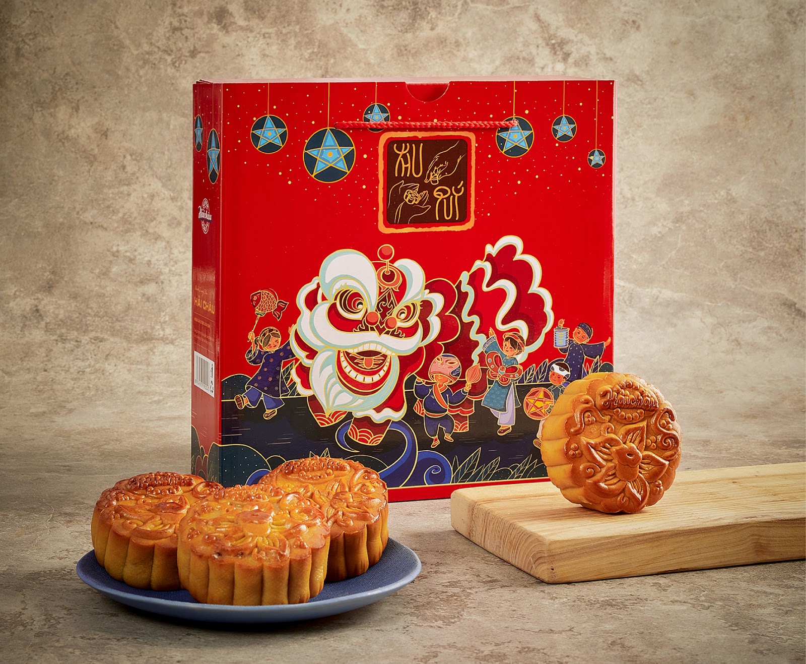 越南Hai Chau月饼包装设计