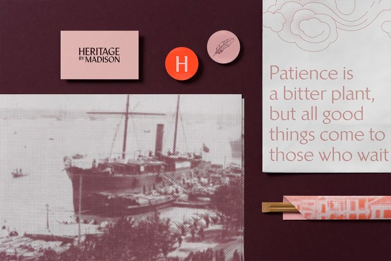 Heritage by Madison餐厅品牌视觉设计
