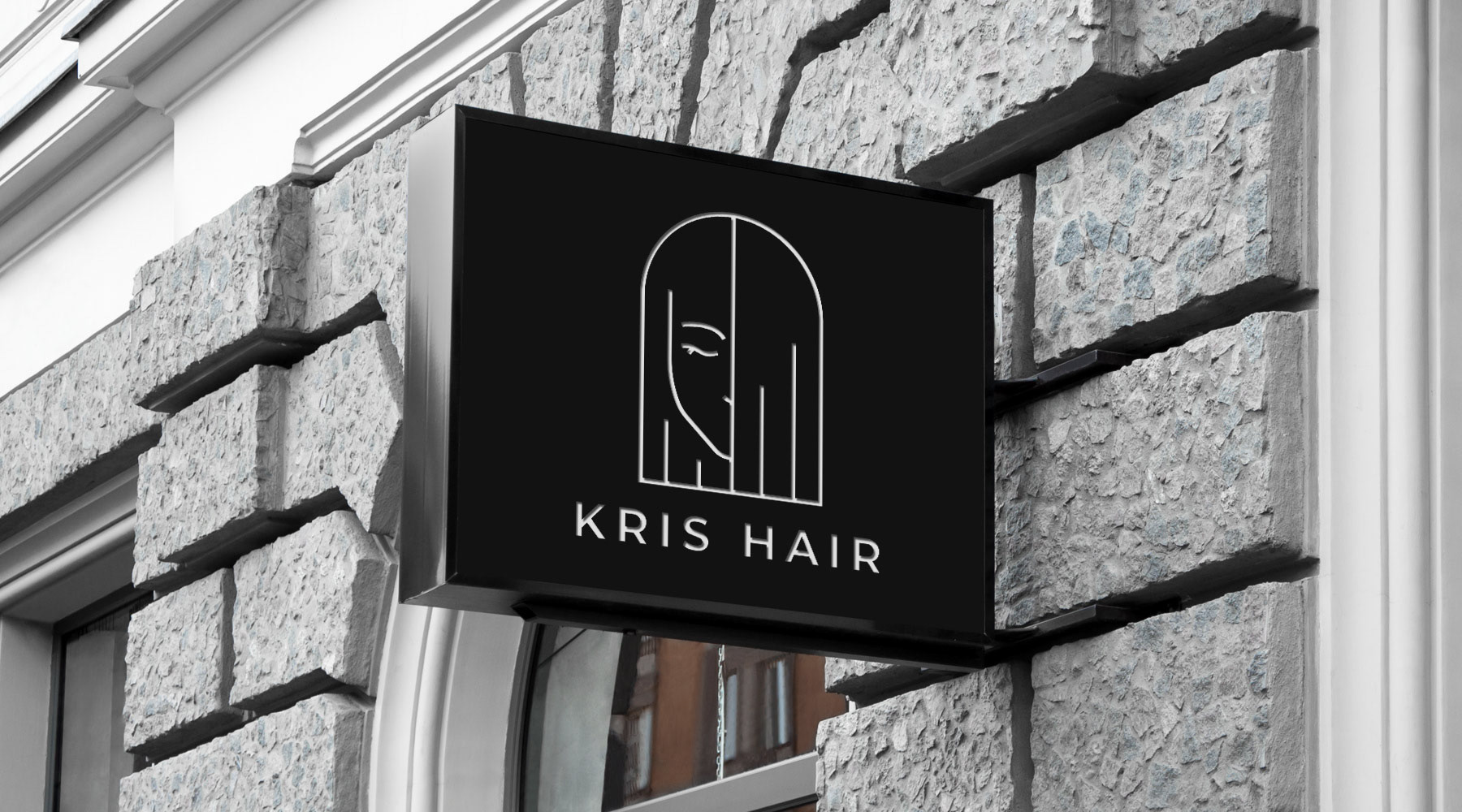 Kris Hair美发沙龙品牌形象设计