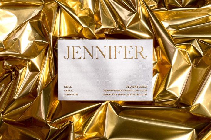 豪华房地产经纪人Jennifer品牌视觉设计