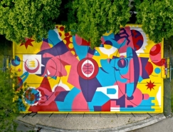 精美的圖形和視覺：AkaCorleone街頭塗鴉藝術