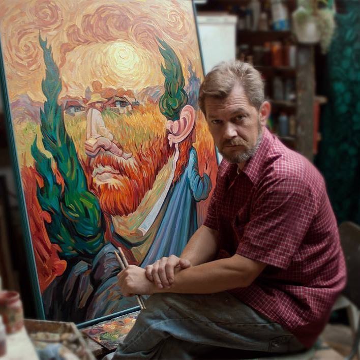乌克兰Oleg Shupliak双重视错觉绘画艺术