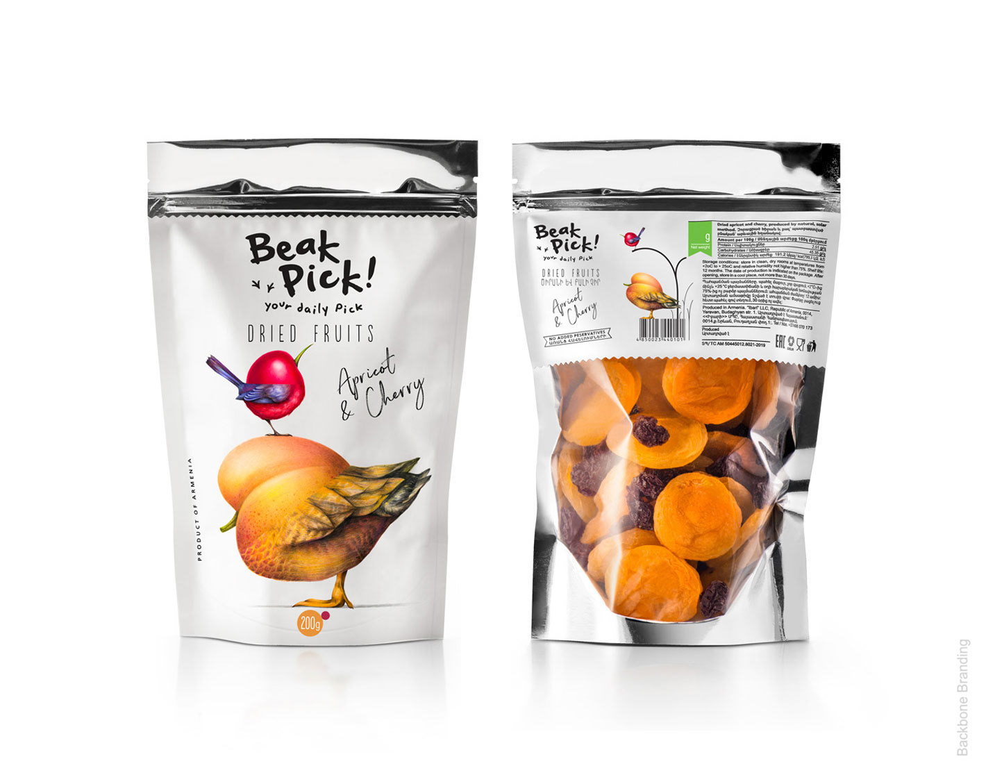 Beak Pick水果制品包装设计