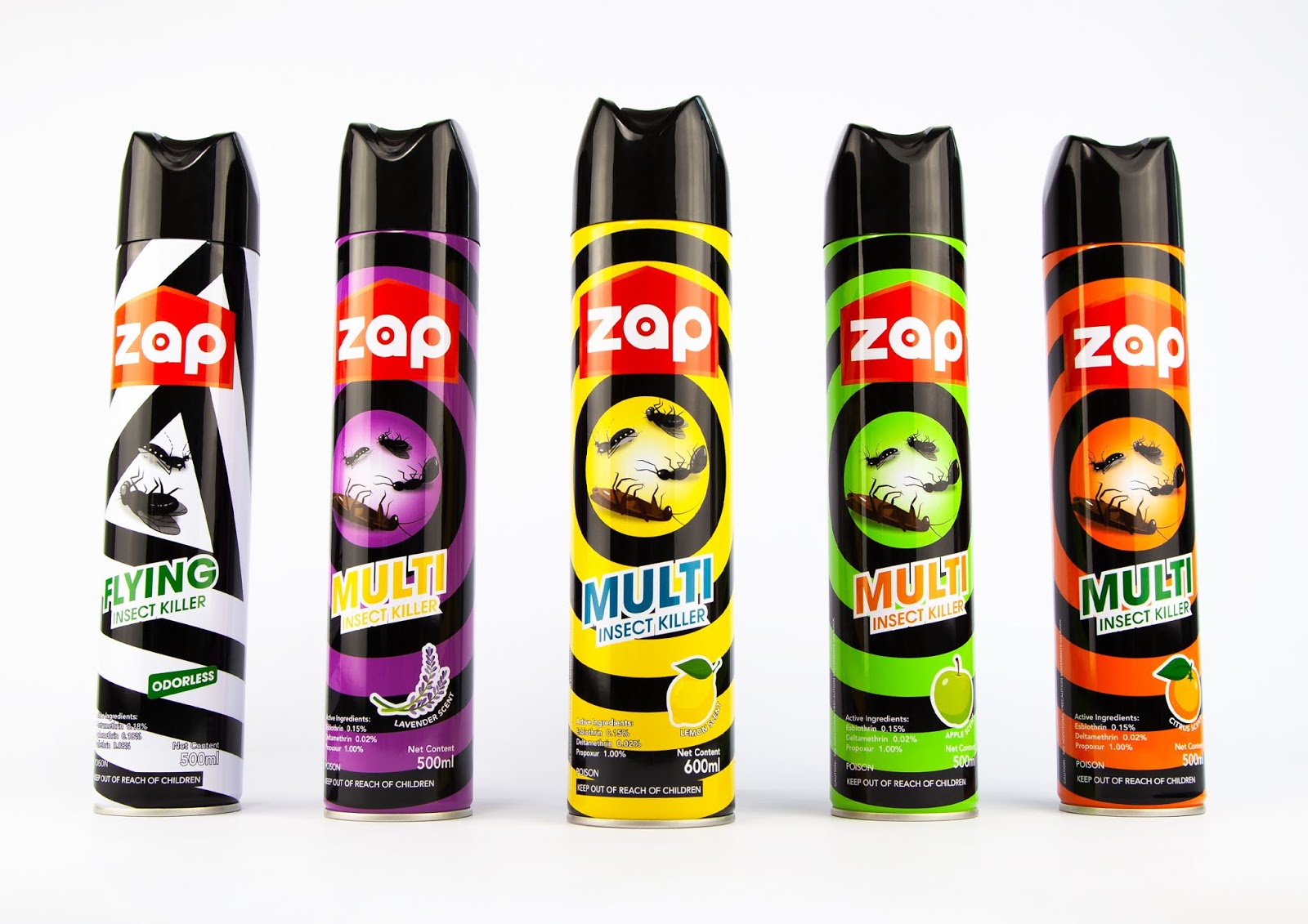 ZAP杀虫剂包装设计