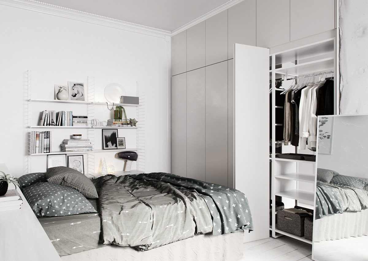 minimalist-bedroom-with-modern-scandinav