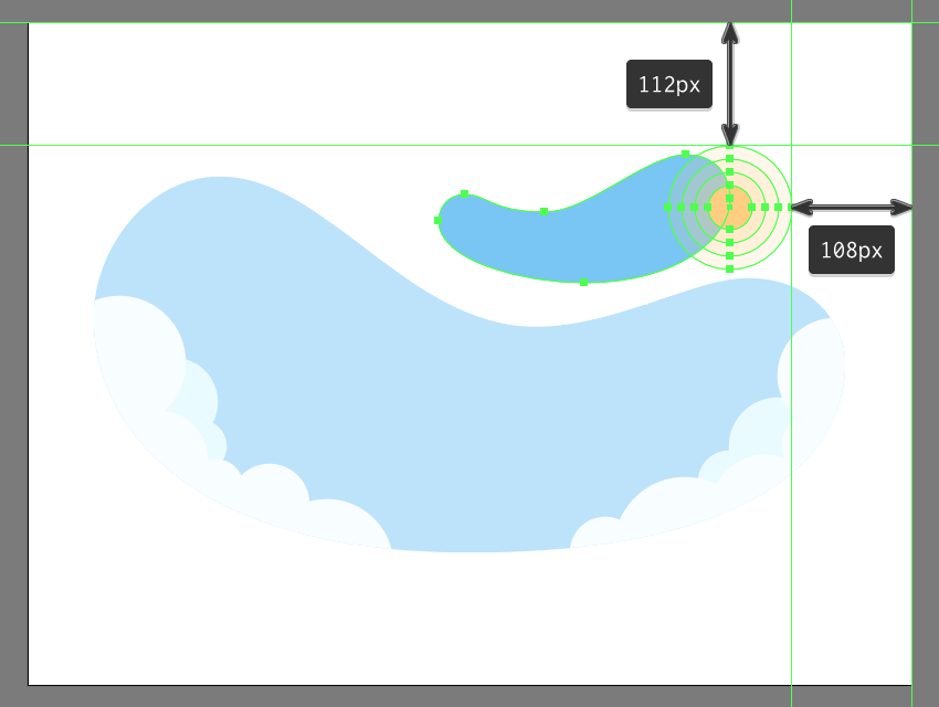 AI绘制热气球插画教程