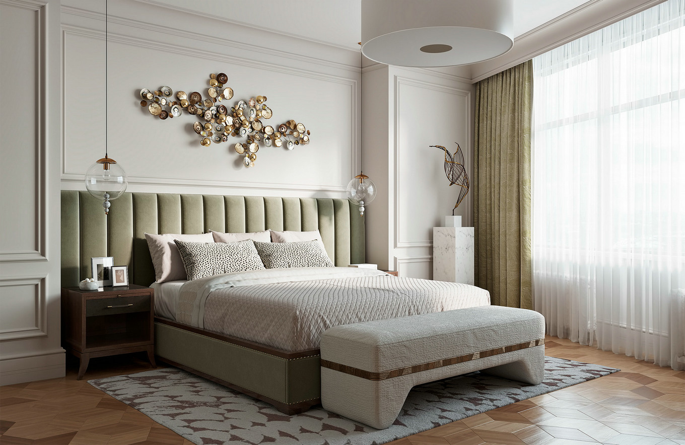 典雅的欧式风格  舒适奢华的现代家居设计