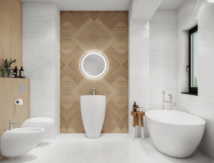 同一浴室空間 21種不同設計風格