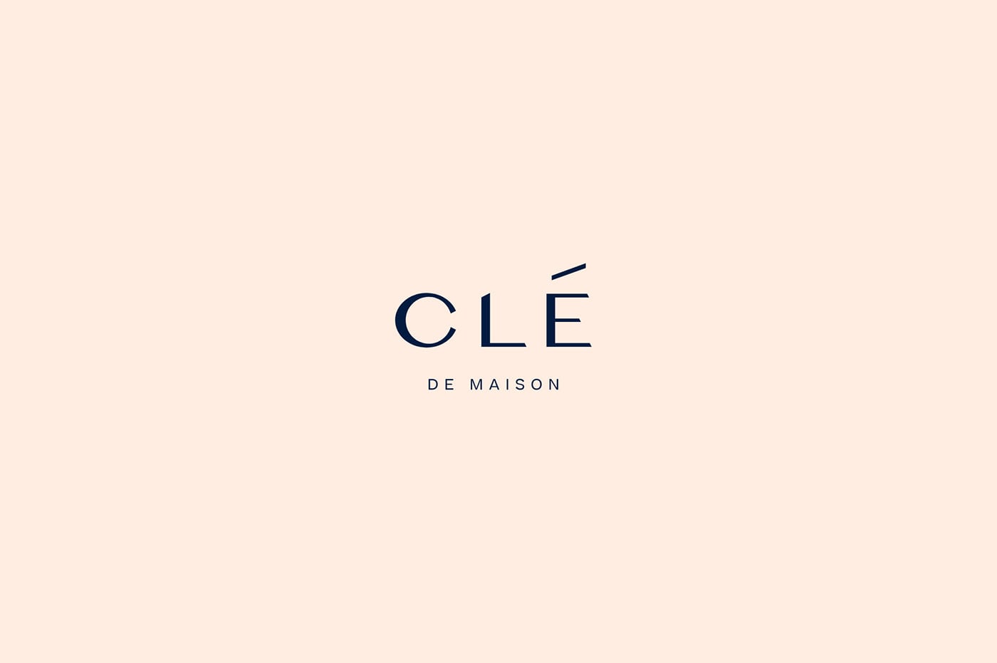 Clé de Maison室内设计工作室品牌形象设计