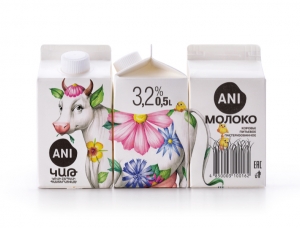 Ani乳製品包裝設計