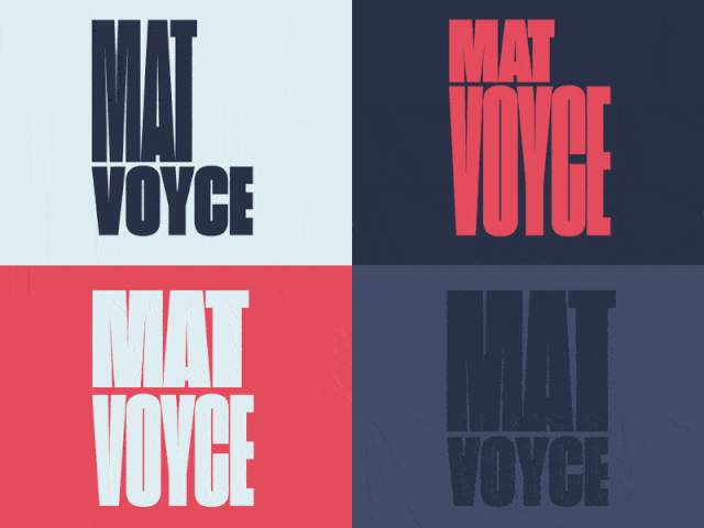 Mat Voyce充满趣味性的动态字体设计