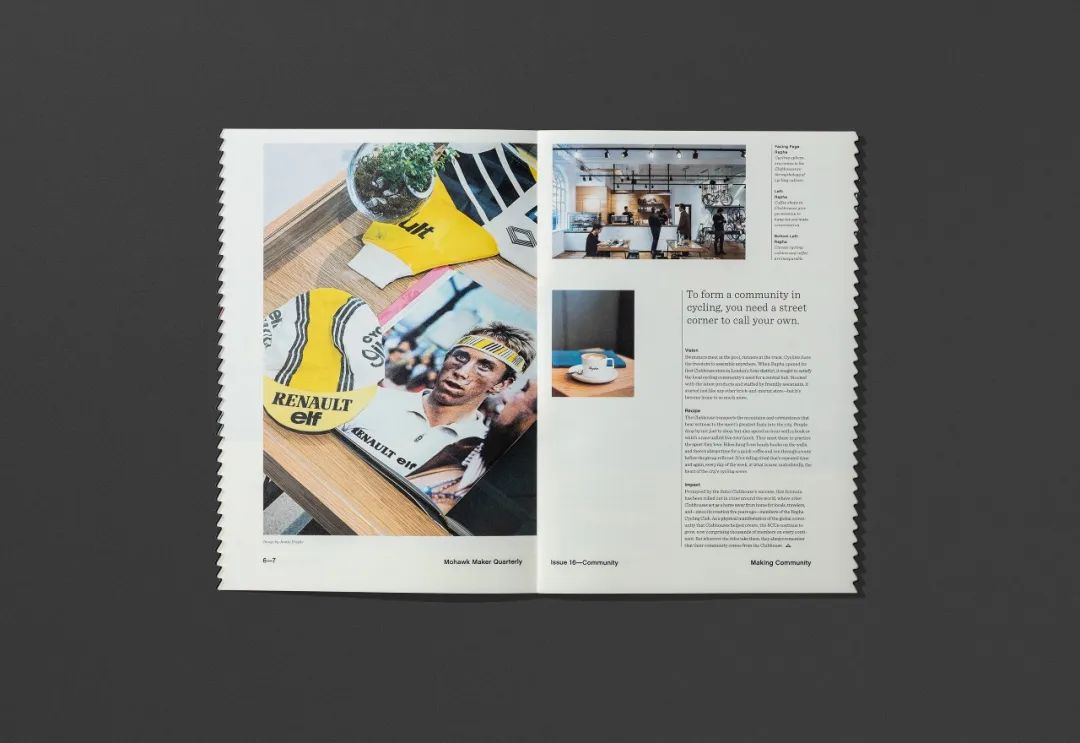 纸张生产商Mohawk： Mohawk Maker Quarterly期刊版面设计