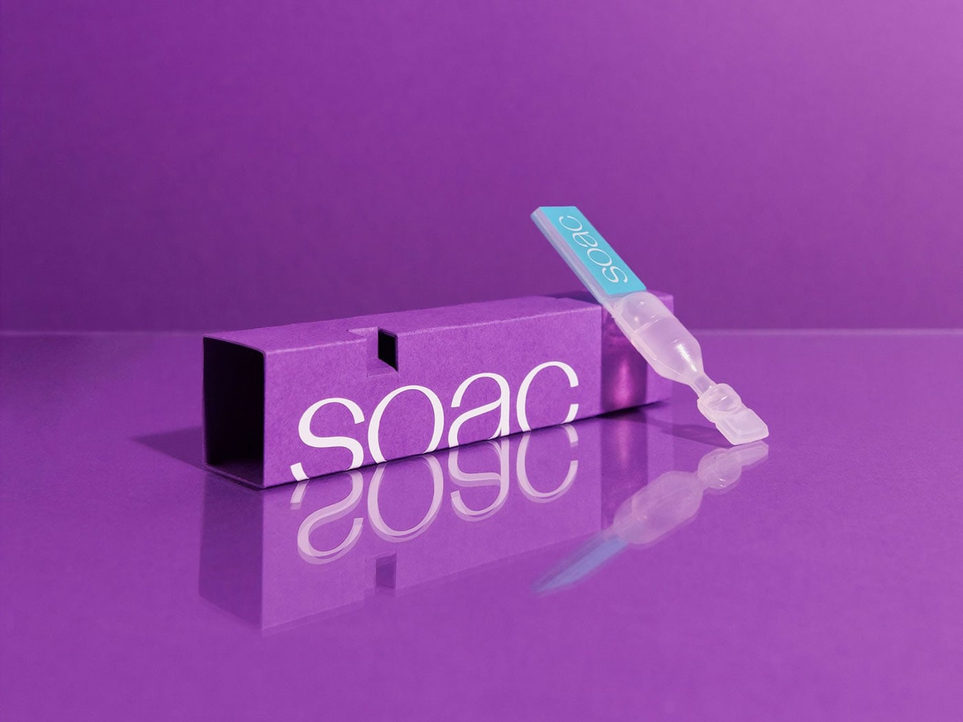 极简 纯色：SOAC眼药水包装